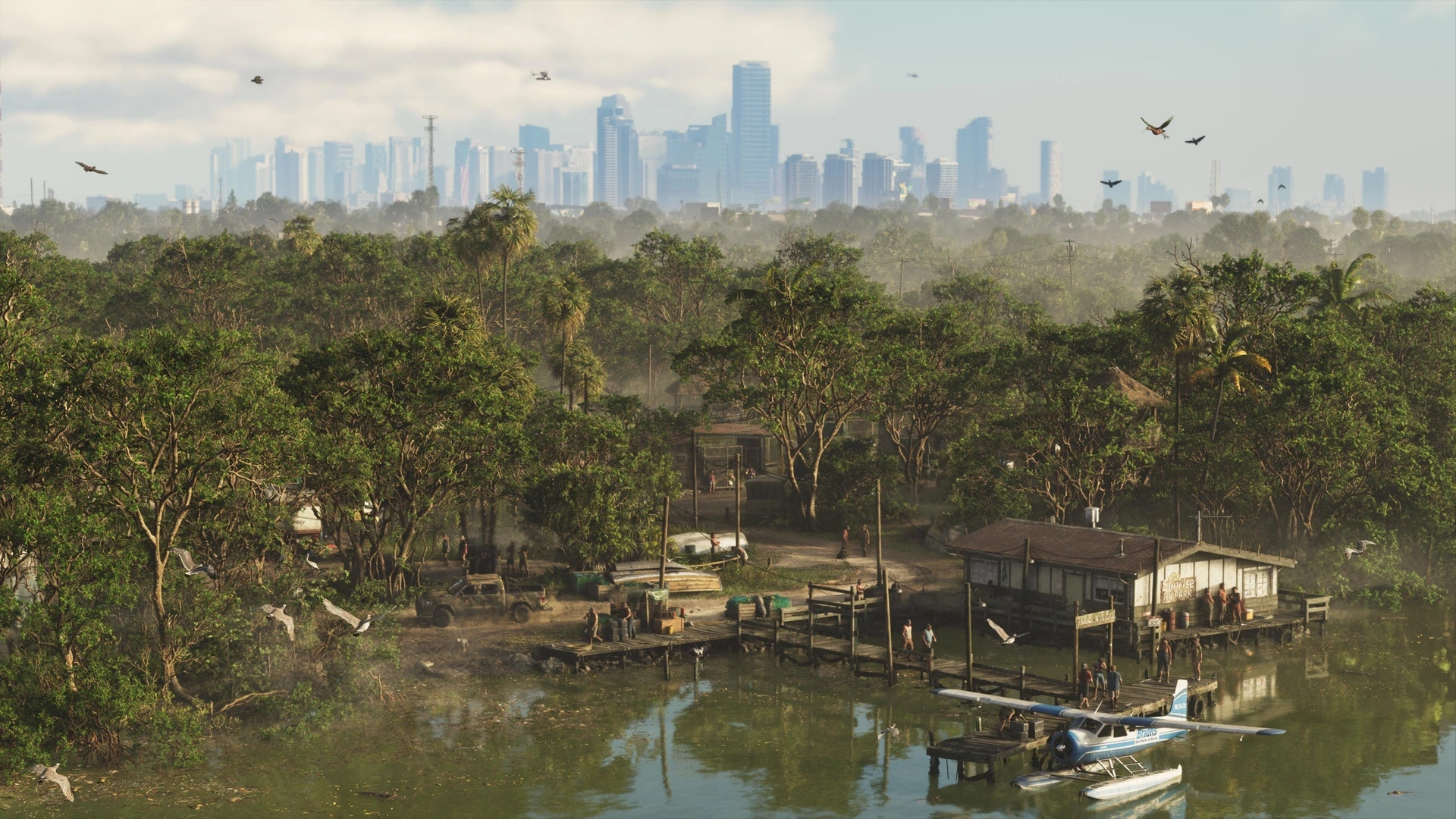 GTA VI bruker Grassrivers for å gjøre vann, dyreliv og sikt til en del av reisen